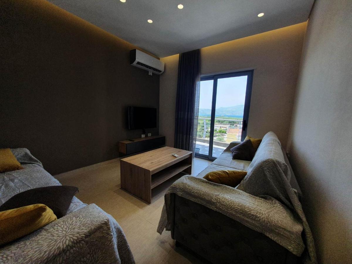 Mountain Meets Sea-Spectacular View In Orikum Apartment Екстериор снимка