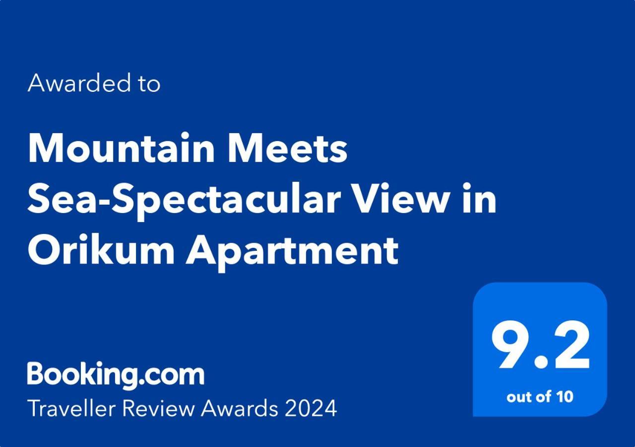 Mountain Meets Sea-Spectacular View In Orikum Apartment Екстериор снимка